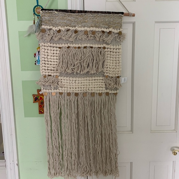 Forever 21 Accents Home Decor Macrame Tassel Wall Decor Poshmark